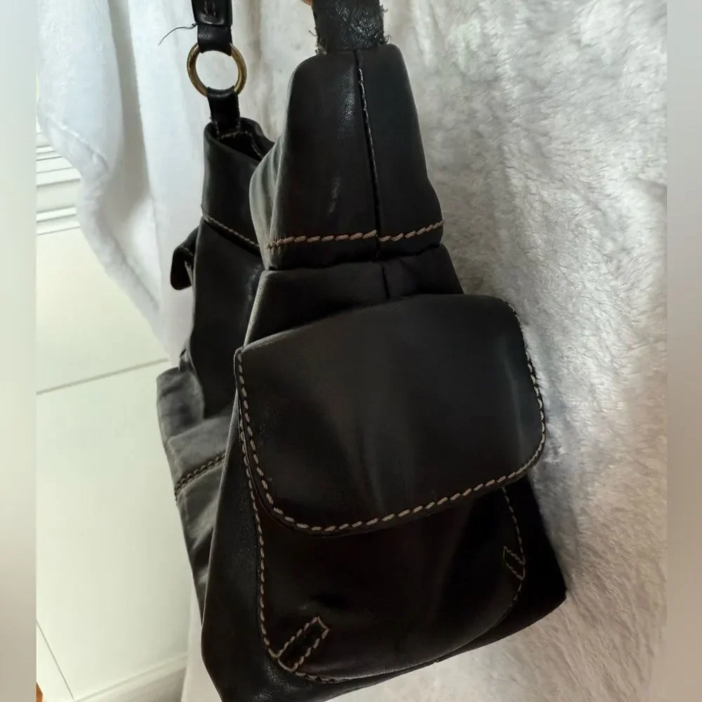 Fossil Vintage Leather Shoulder Bag